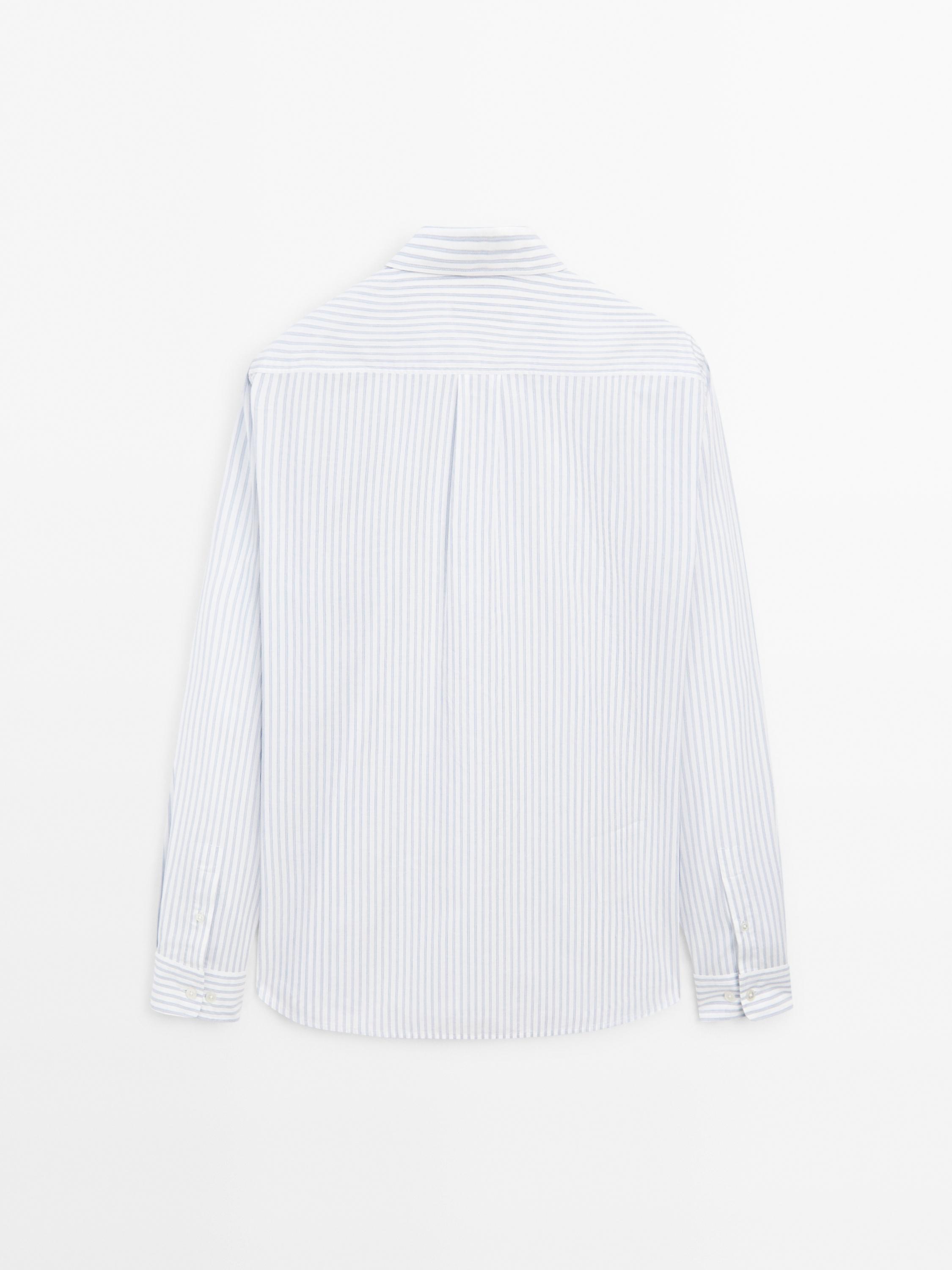 Chemise à rayures regular fit