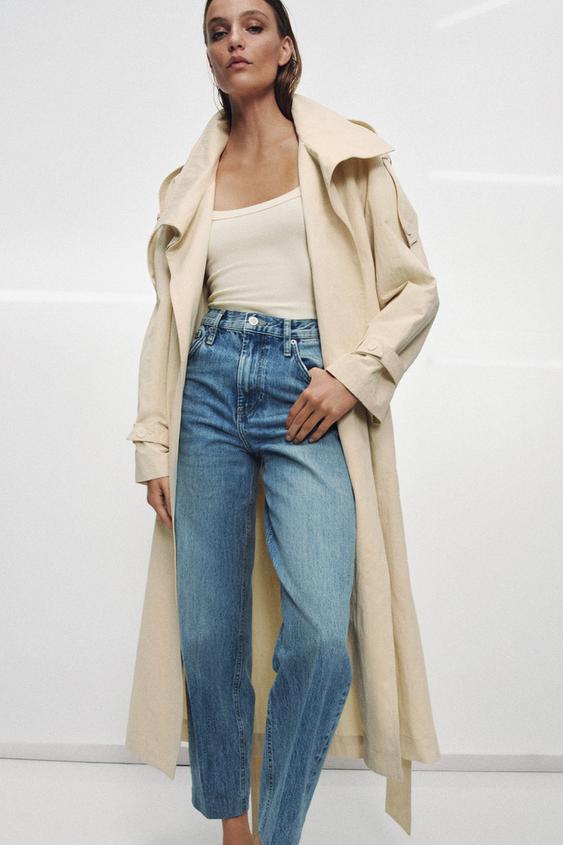 ZW COLLECTION HIGH-WAIST TAPERED JEANS