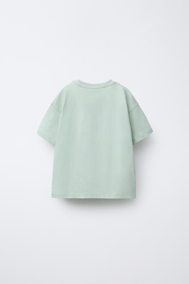 LOT DE TROIS T-SHIRTS UNIS - Violet de Zara - Image 2