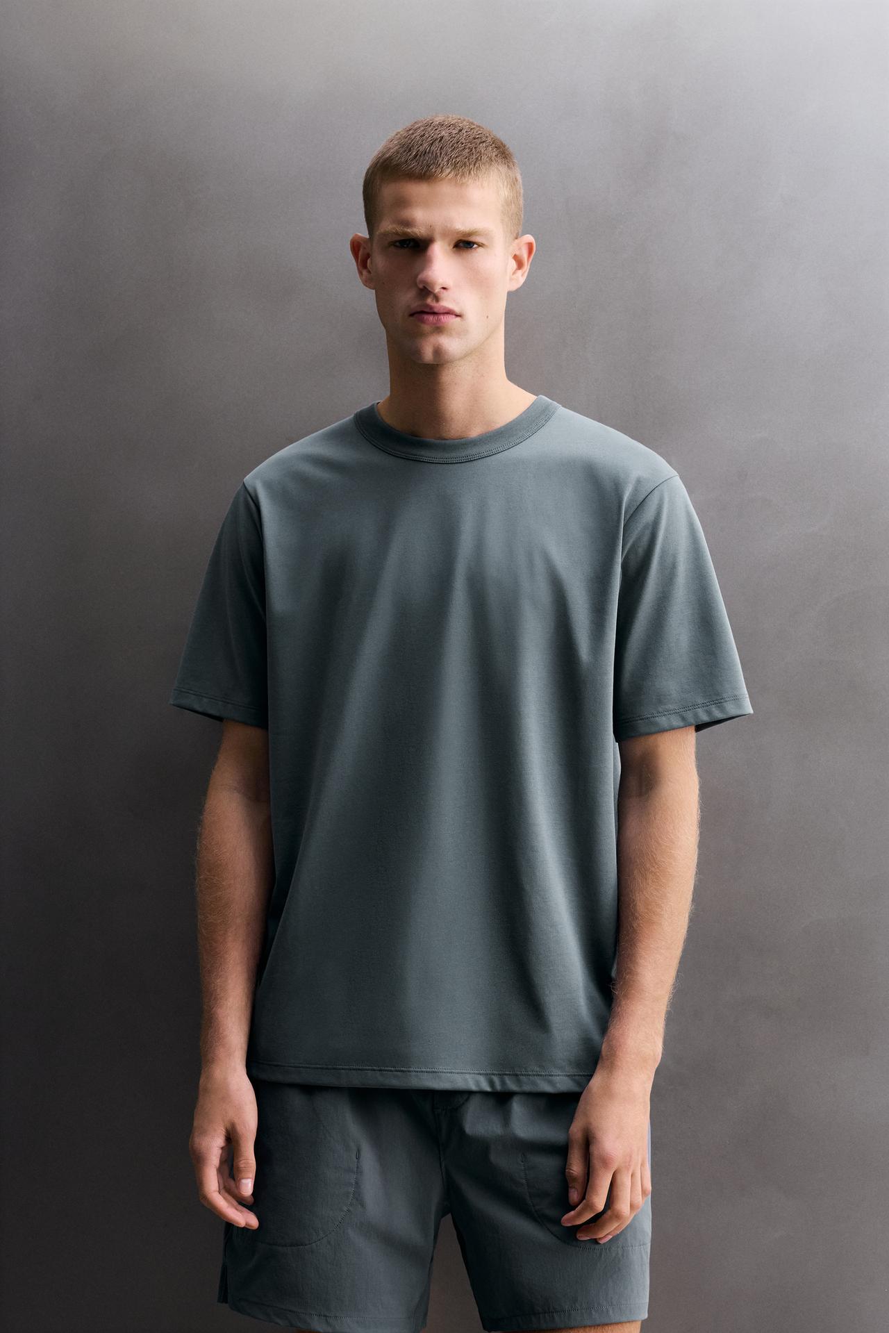 COMFORT TRAINING T-SHIRT — Blue / Steel