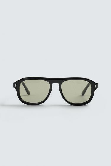 LENTES DE SOL OVALADAS - Oliva de Zara