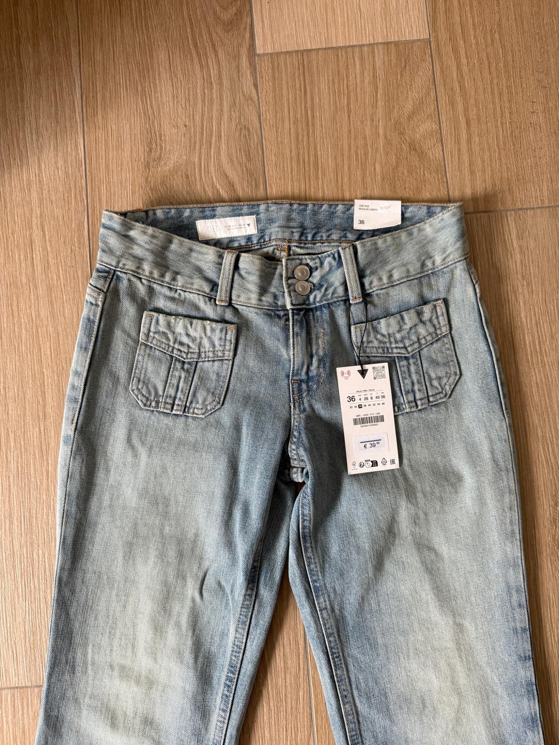 TRF LOW-RISE POCKET JEANS - Image 2