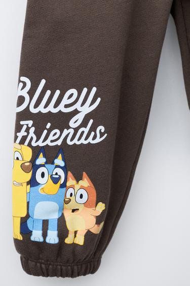 BLUEY © LUDO STUDIO JOGGING BOTTOMS - Brown by Zara - Image 3