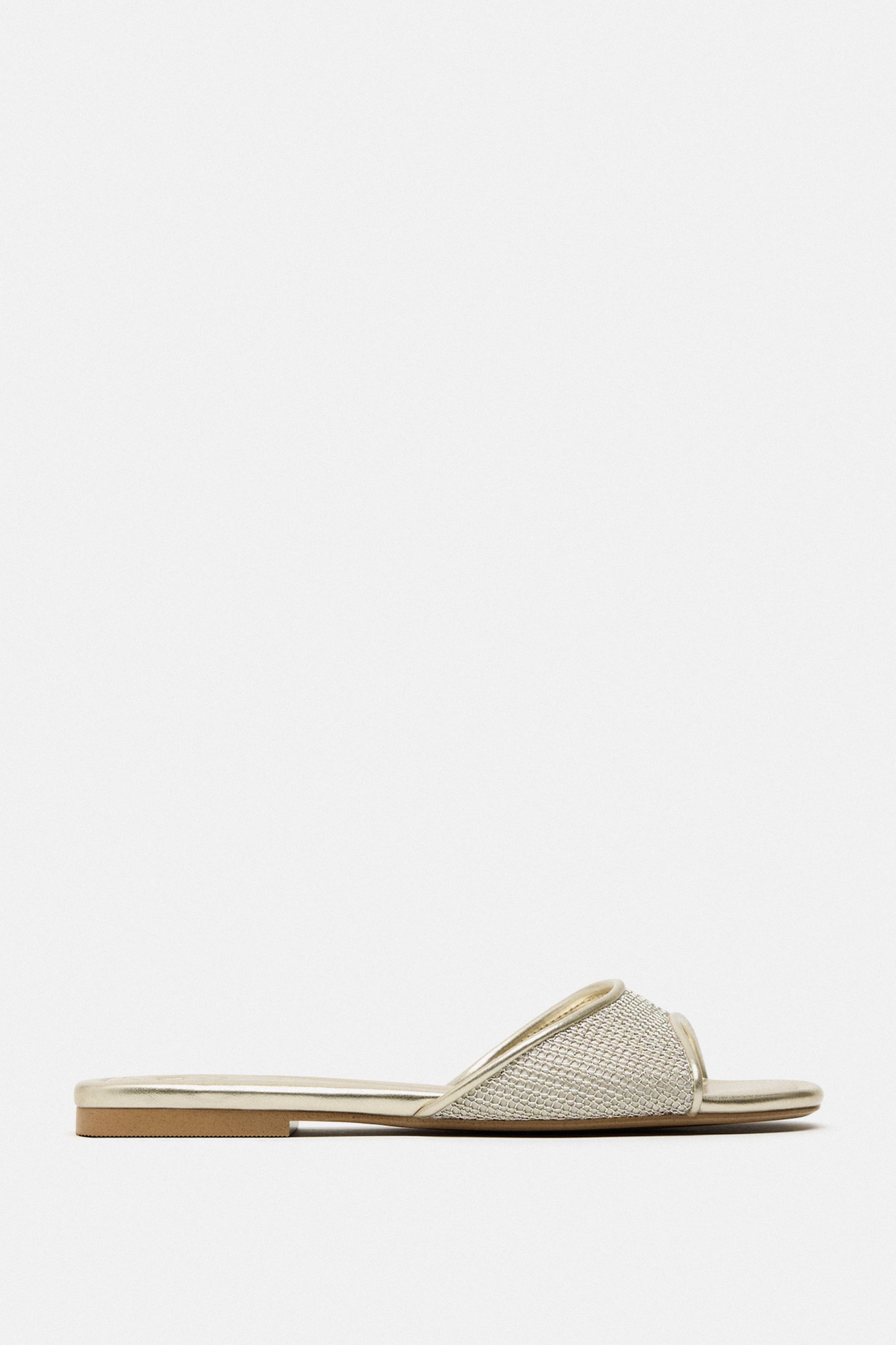 Zara slide sandals new arrivals