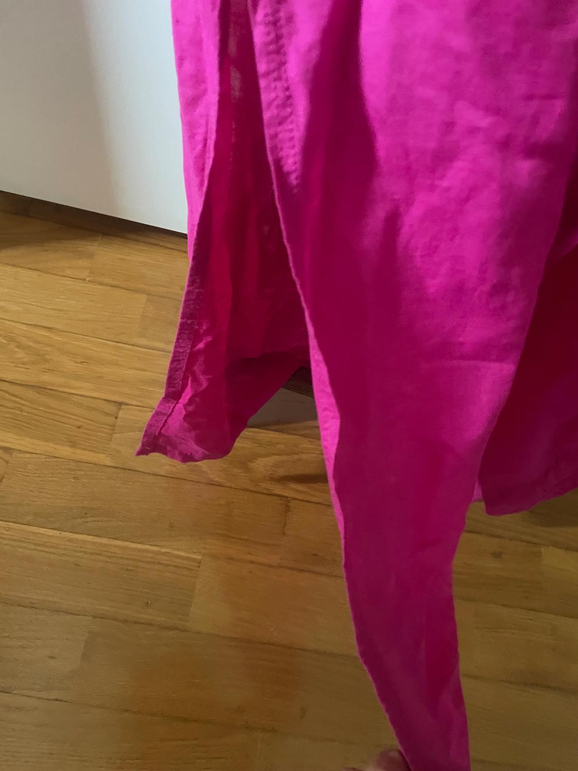LINEN BLEND DRESS - Image 8