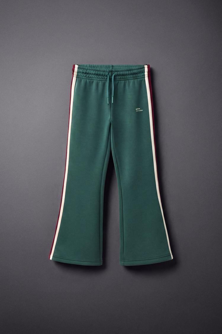 PANTALÓN FLARE SPORTY COLOR BLOCK