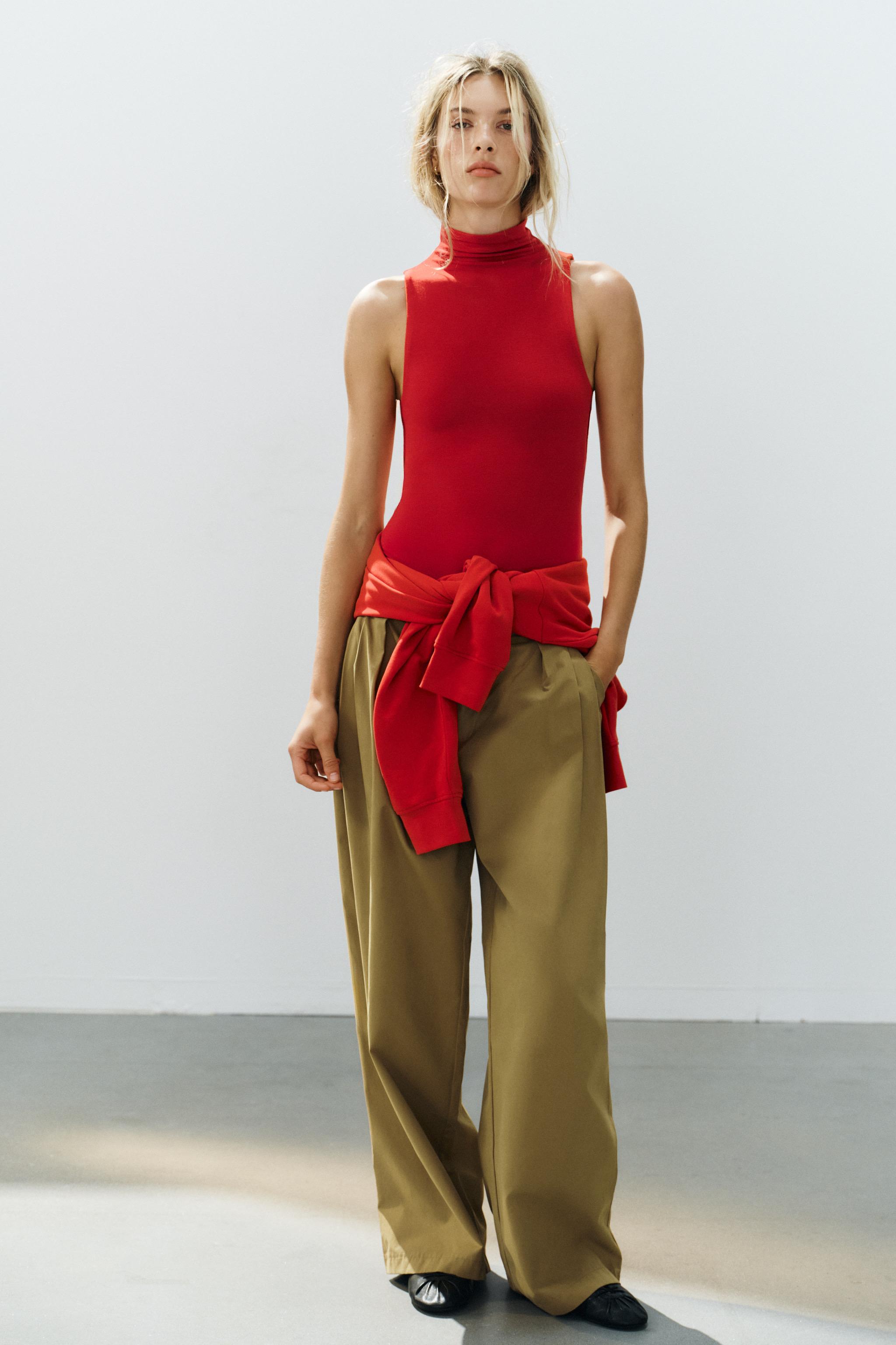 SOFT BODYSUIT — Red