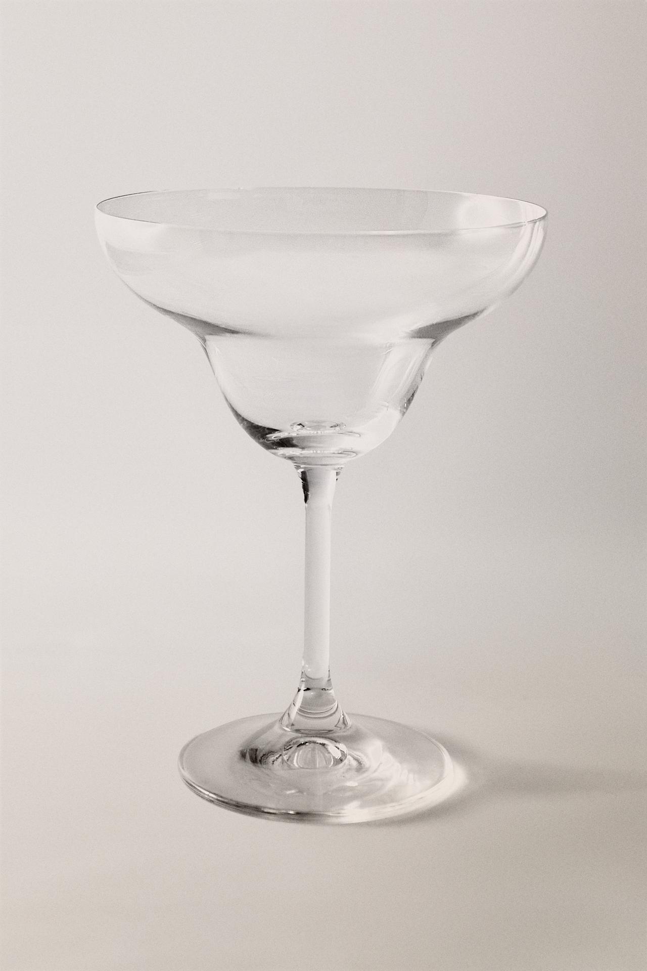CRYSTALLINE COCKTAIL GLASS — Transparent