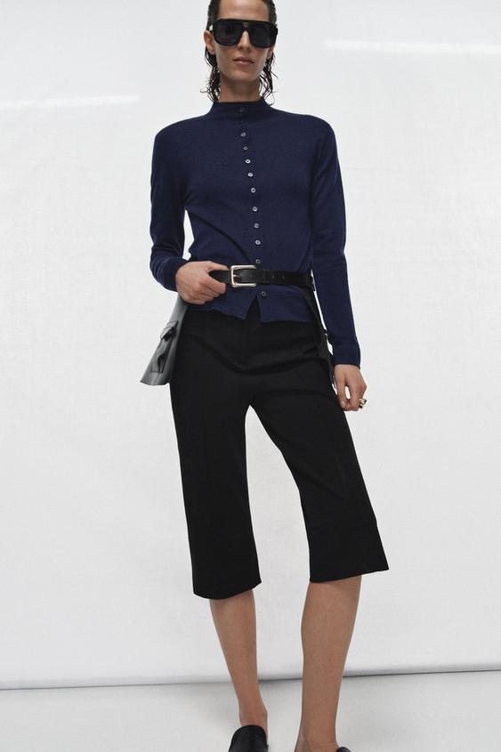 100% LEATHER SKIRT BELT WITH POCKETS