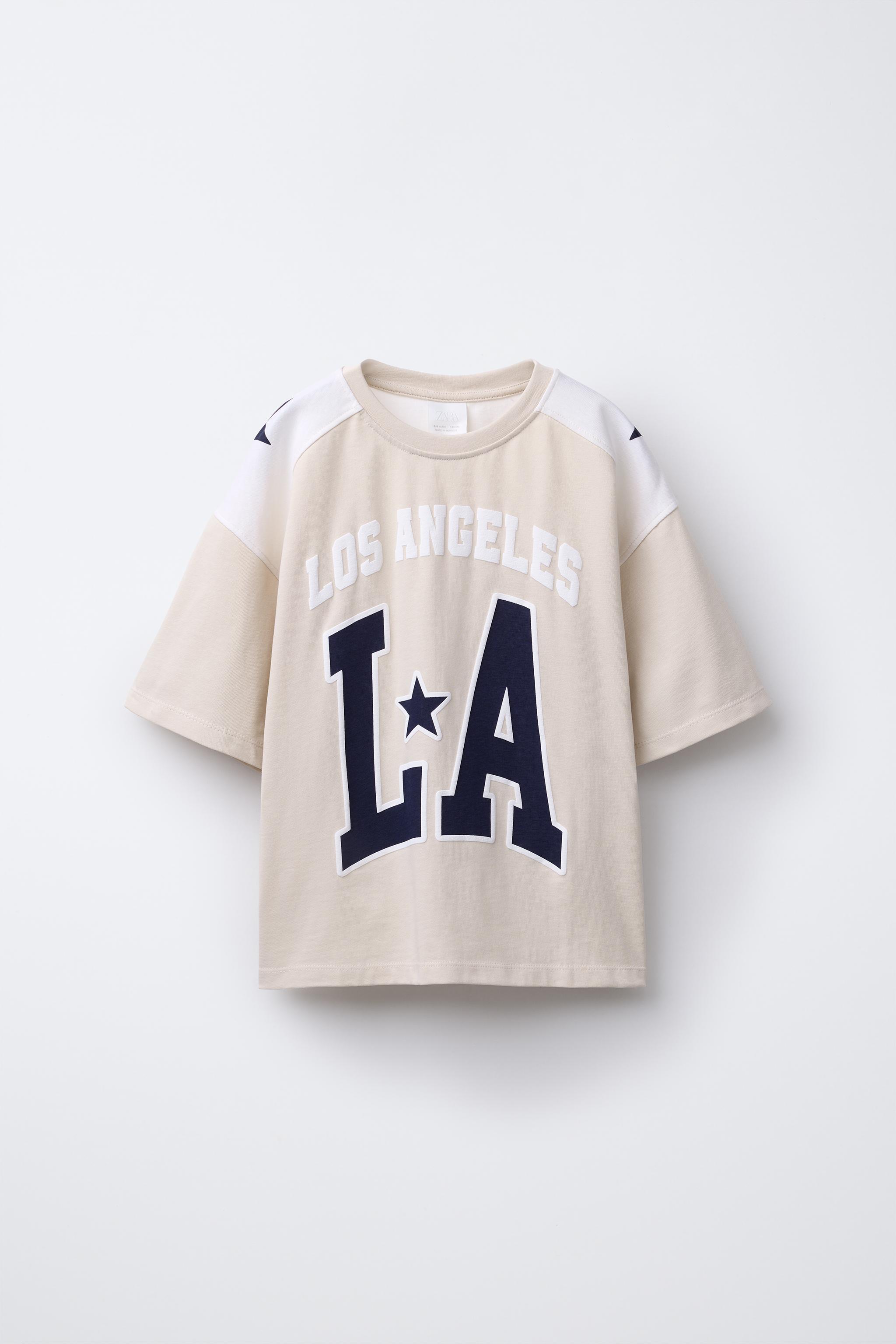 camiseta angeles zara