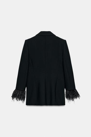 VESTE PLUMES - Noir de Zara - Image 6