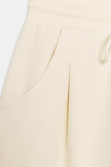 INTERLOCK BALLOON TROUSERS - Butter by Zara - Image 5