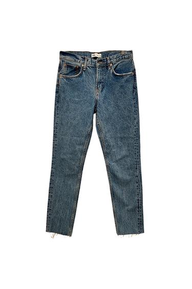 JEANS ZARA TIRO MEDIO