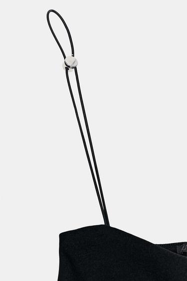 BALLOON TOP WITH STOPPERS - Black by Zara - Image 4