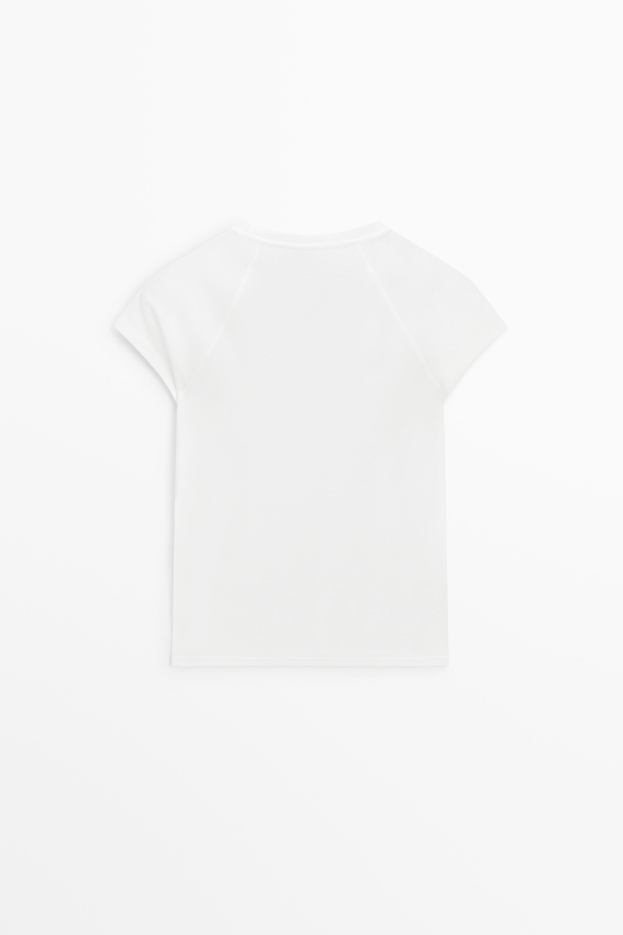 100% mercerised cotton T-shirt