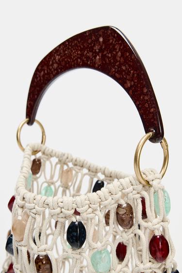 SAC SEAU À FANTAISIE - Beige clair de Zara - Image 5