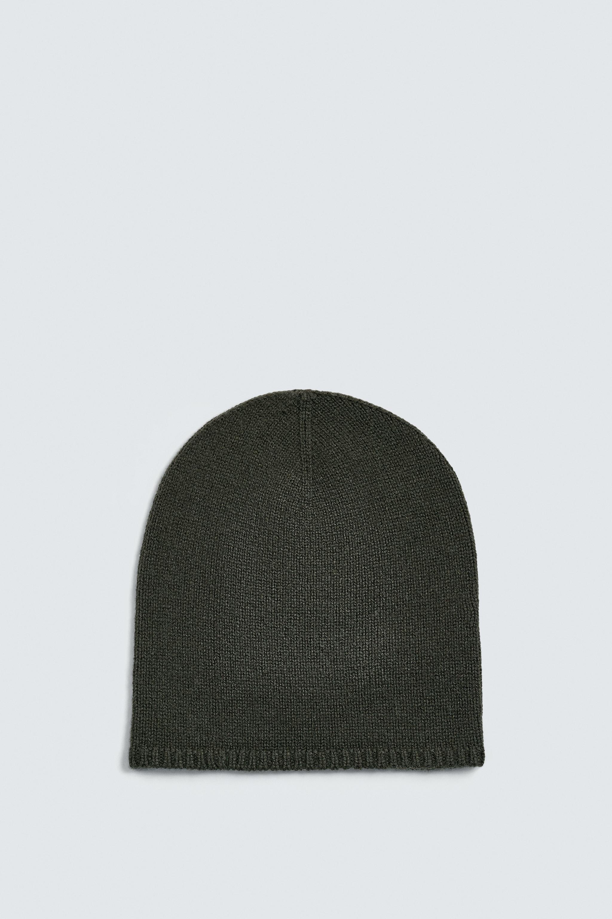 100% CASHMERE KNIT HAT