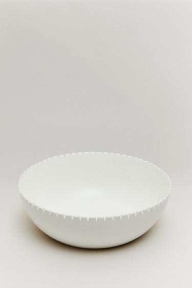 THE DENTATA SALAD BOWL - Білий Zara