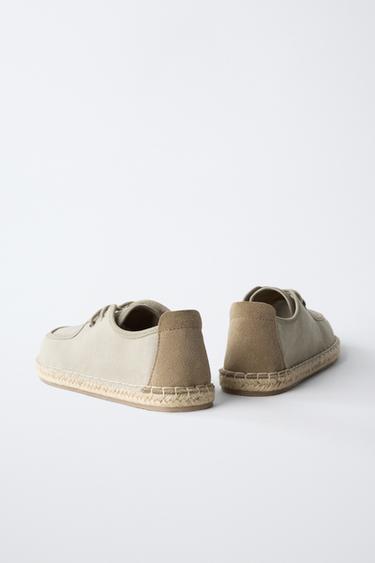ESPADRILLES À LACETS ÉDITION LIMITÉE - Gris de Zara - Image 4