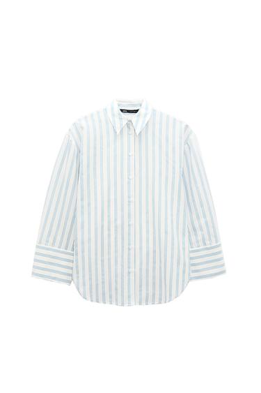 STRIPED OVERSIZE SHIRT