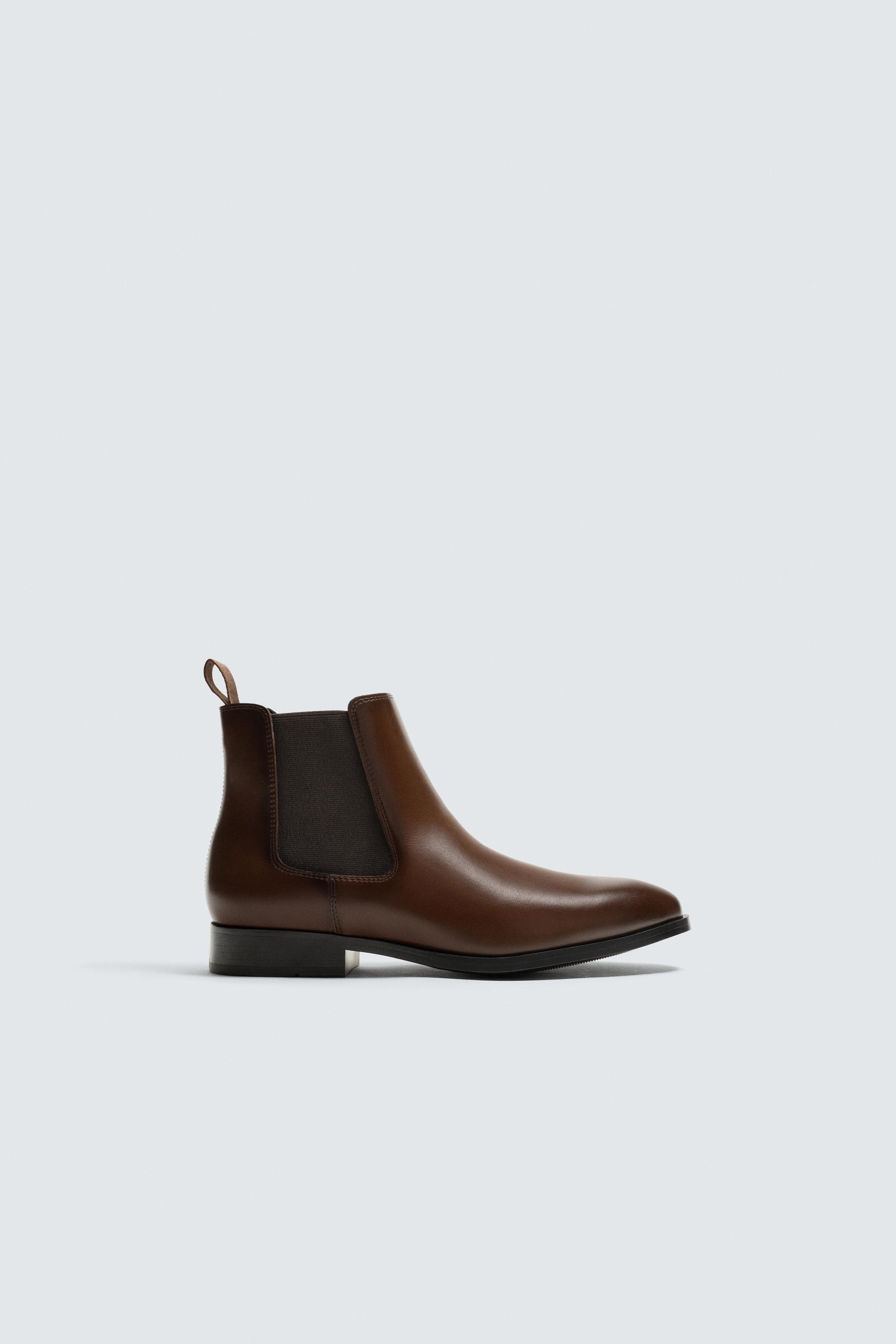 メンズシューズ チェルシーブーツ | ZARA 日本