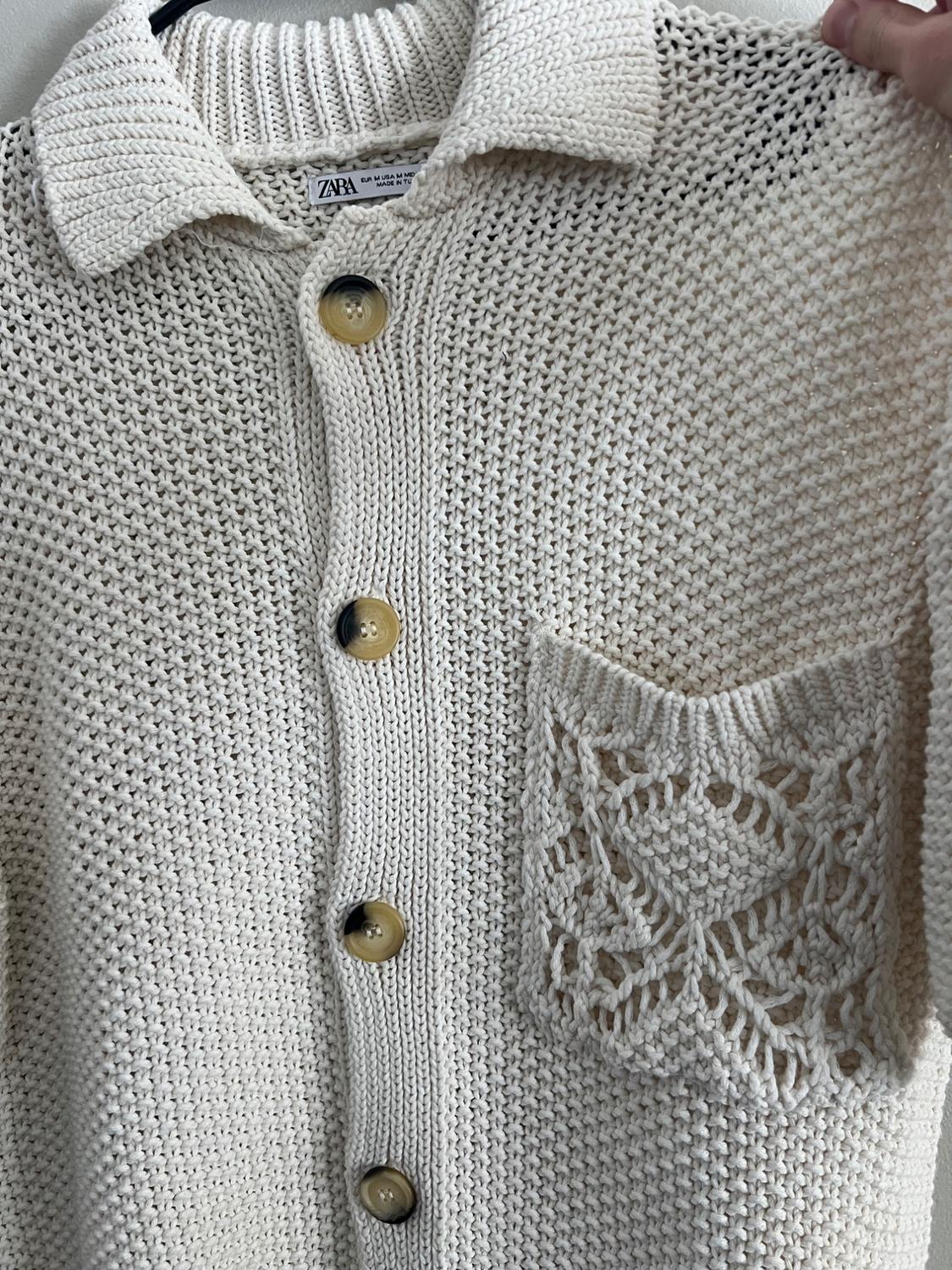 CROCHET TEXTURED SHIRT - Image 2