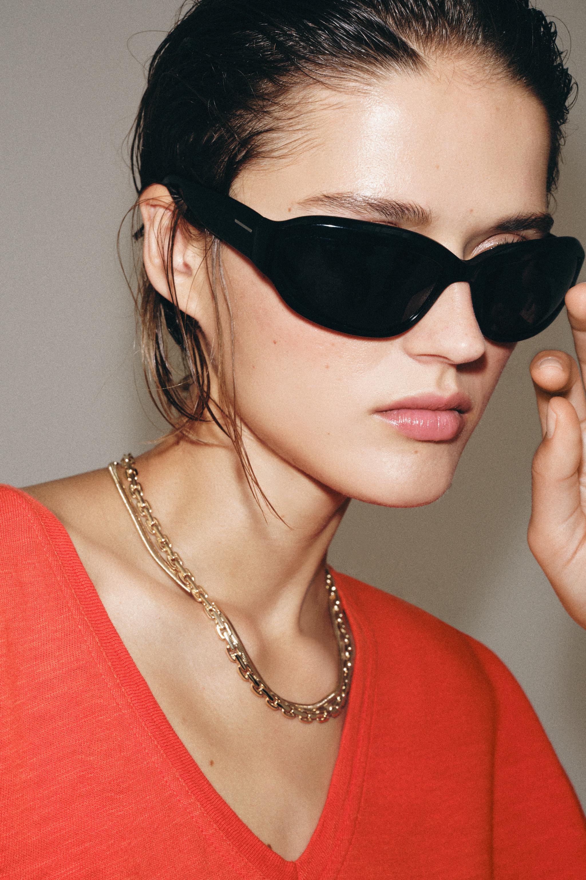 Женские аксессуары Zara 2-PACK MESH CHAIN NECKLACES