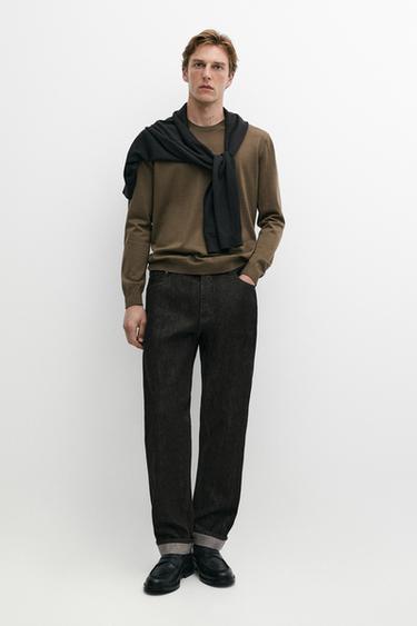 Zara Selvedge fit jeans - Black - Image 0