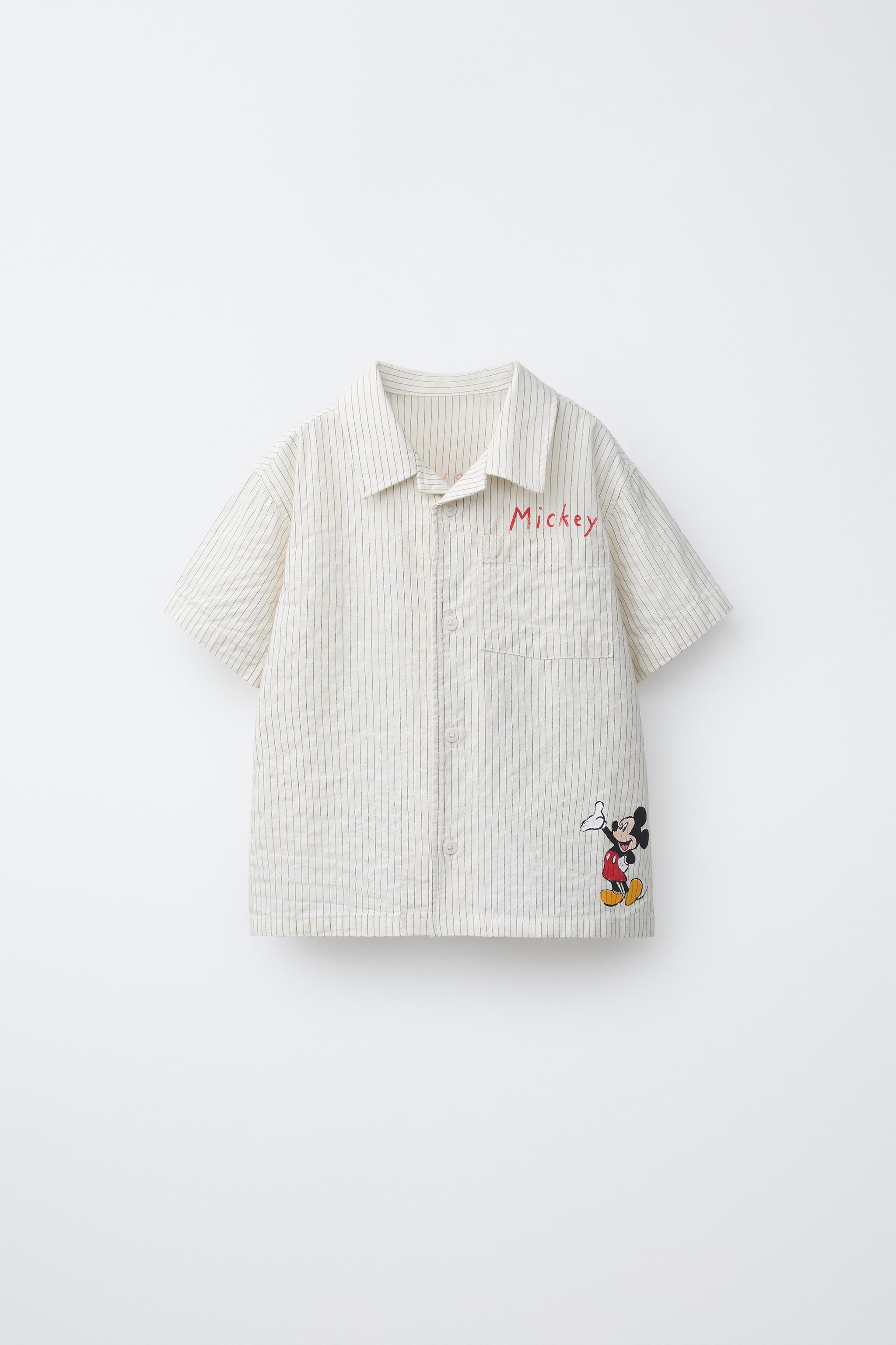 MICKEY MOUSE © DISNEY STRIPED SHIRT