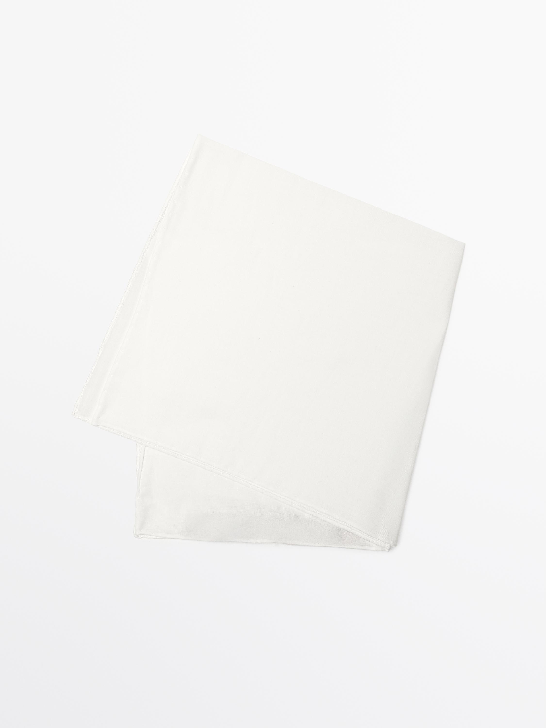 Plain 100% cotton scarf
