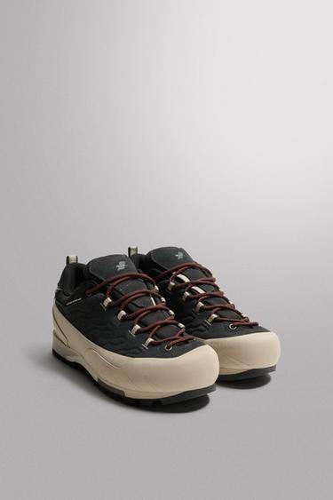 RECCO® WATERPROOF HIKING SHOES - Black by Zara