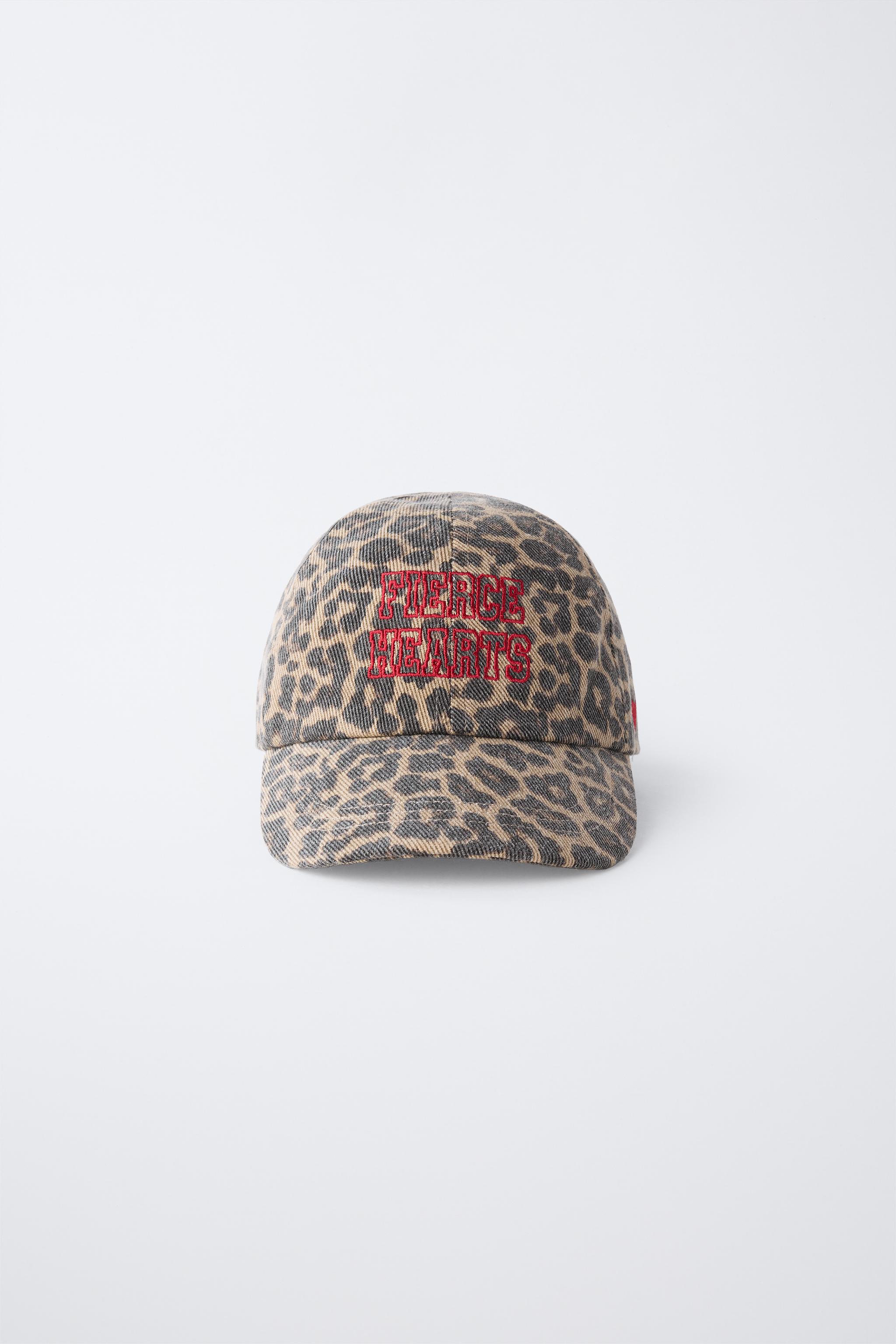 CASQUETTE ANIMAL PRINT BRODÉE