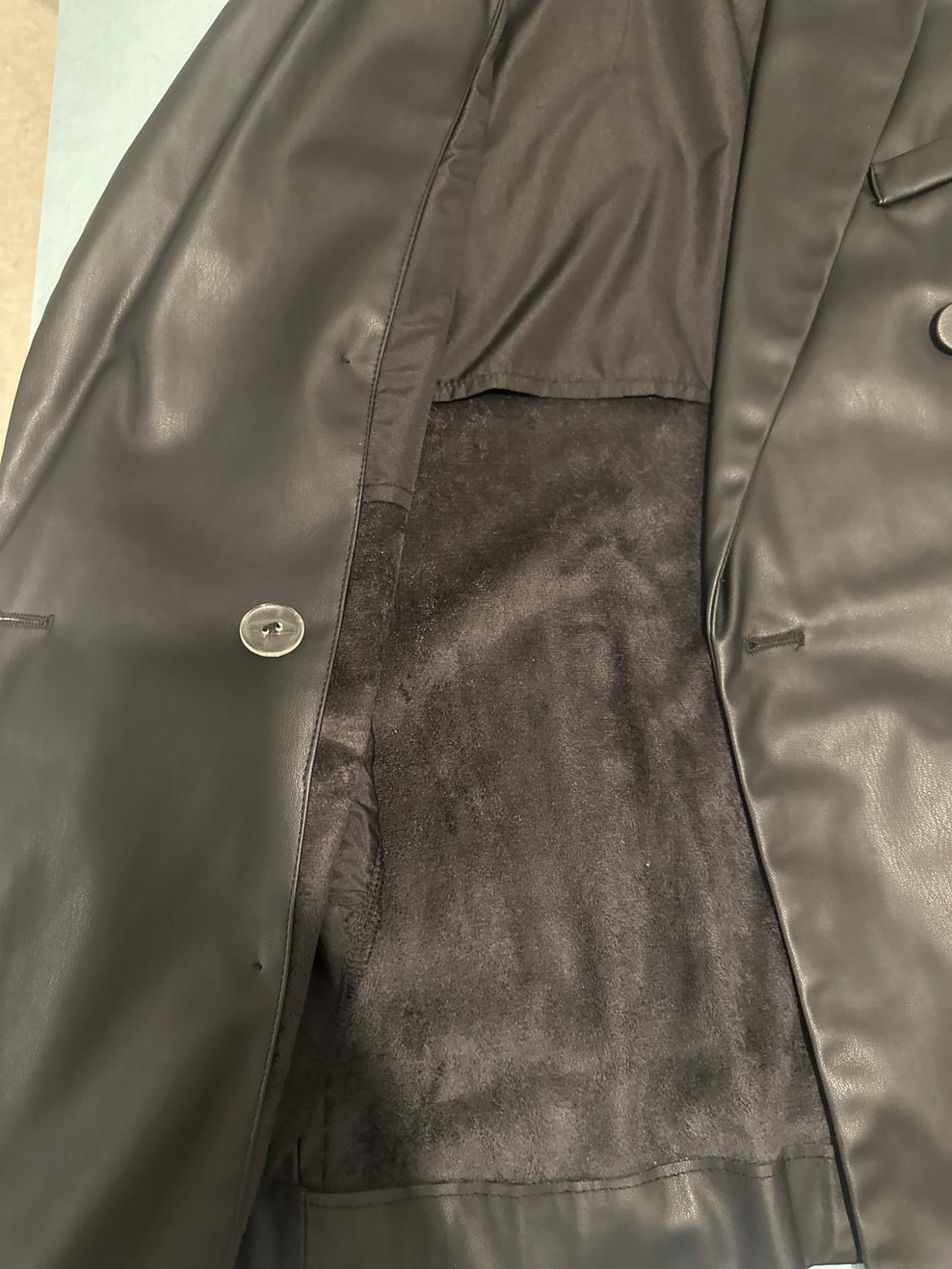 FAUX LEATHER WAISTCOAT - Image 3