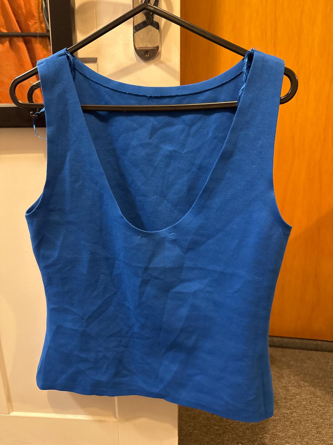 COTTON BLEND TOP - Image 2