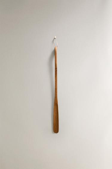 Zara OAK WOOD SHOEHORN - Brown - Image 0