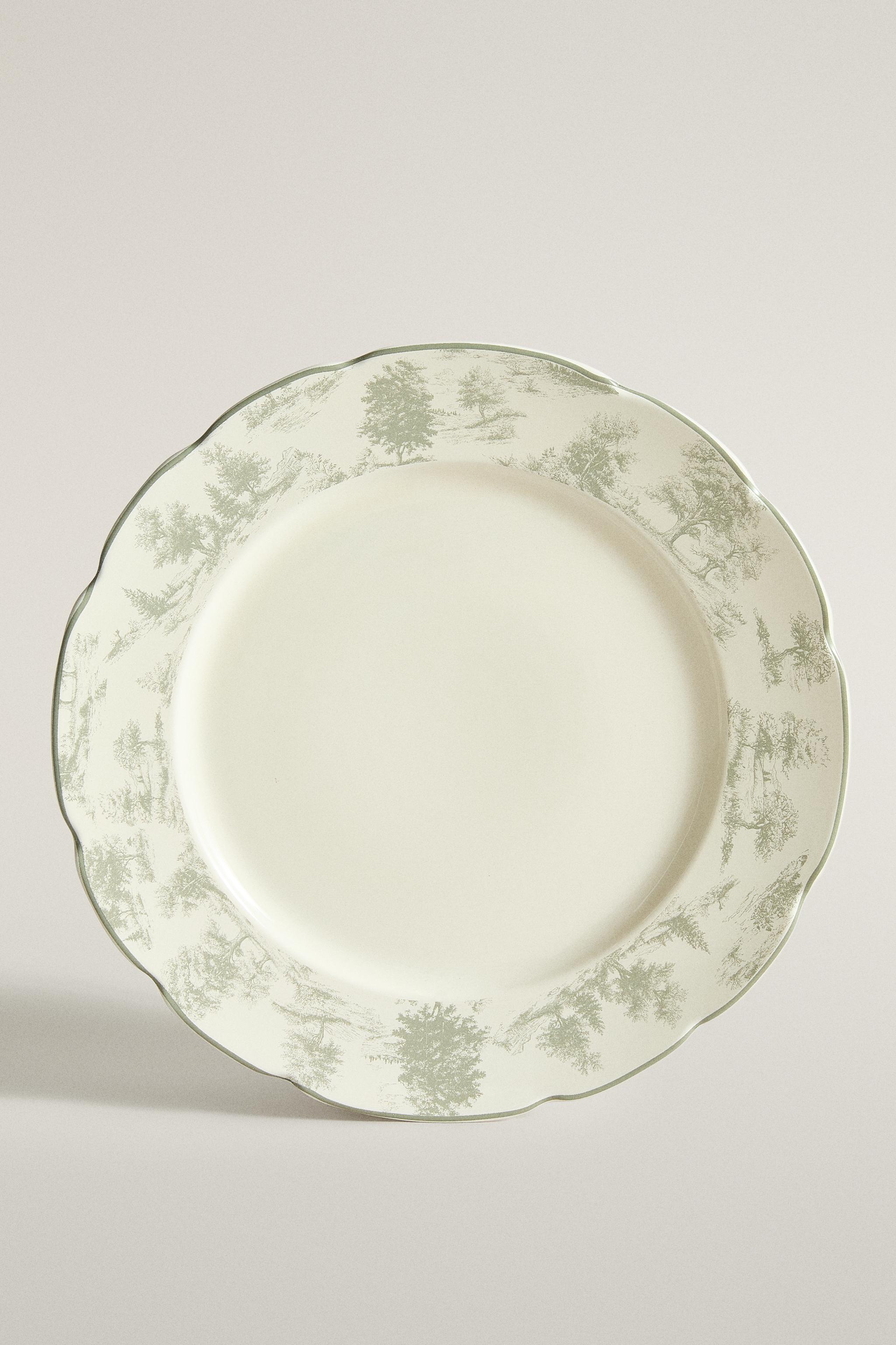 TOILE PORCELAIN DINNER PLATE