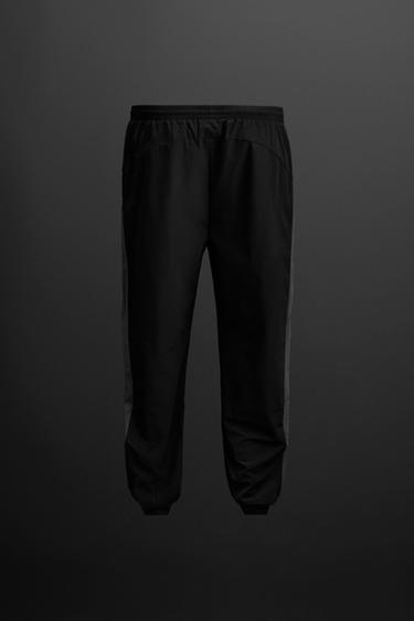 PANTALON TECHNIQUE COLOR BLOCK - Noir de Zara - Image 8