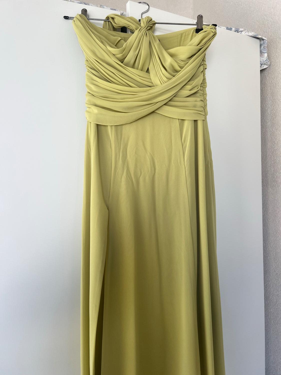 PLEATED HALTER DRESS - Image 8