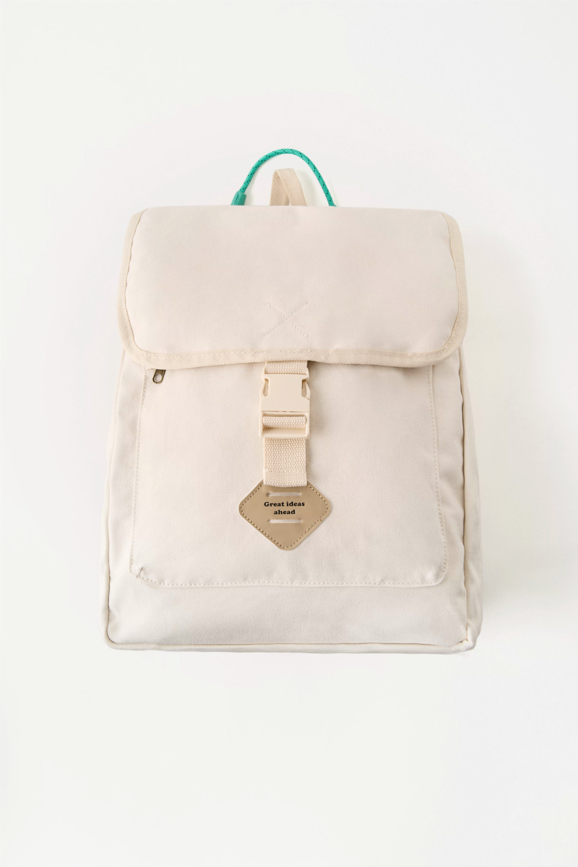 Zara white backpack sale