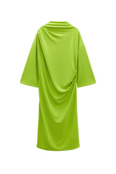 DRAPED DRESS