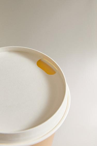 PACK OF COFFEE CUPS WITH LID (PACK OF 6) - Brown by Zara - Image 2