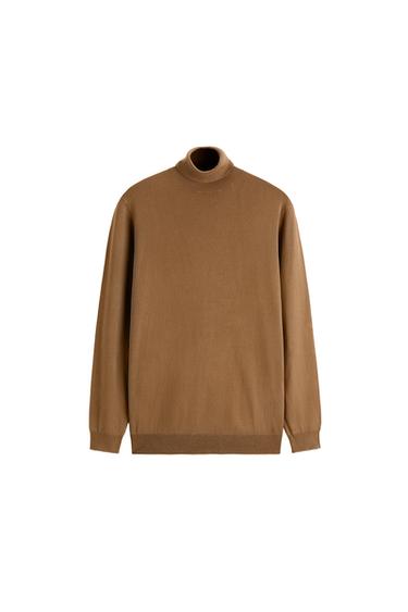 BASIC HIGH COLLAR SWEATER