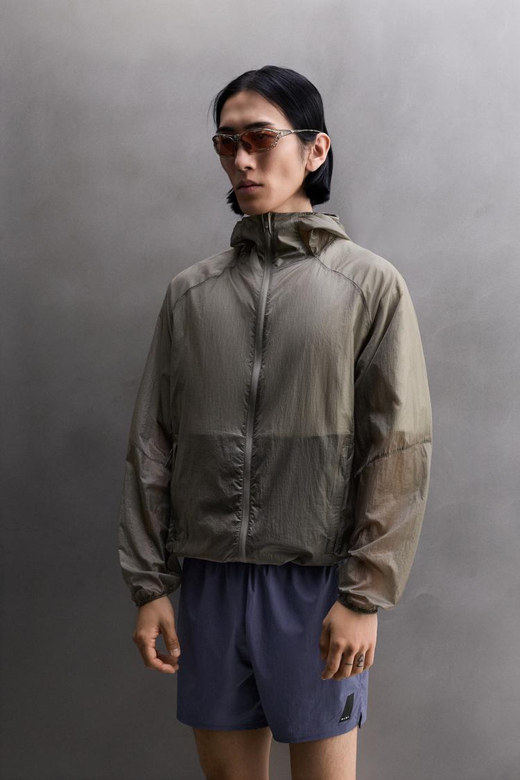 ZARA RUNNING WINDBREAKER JACKET
