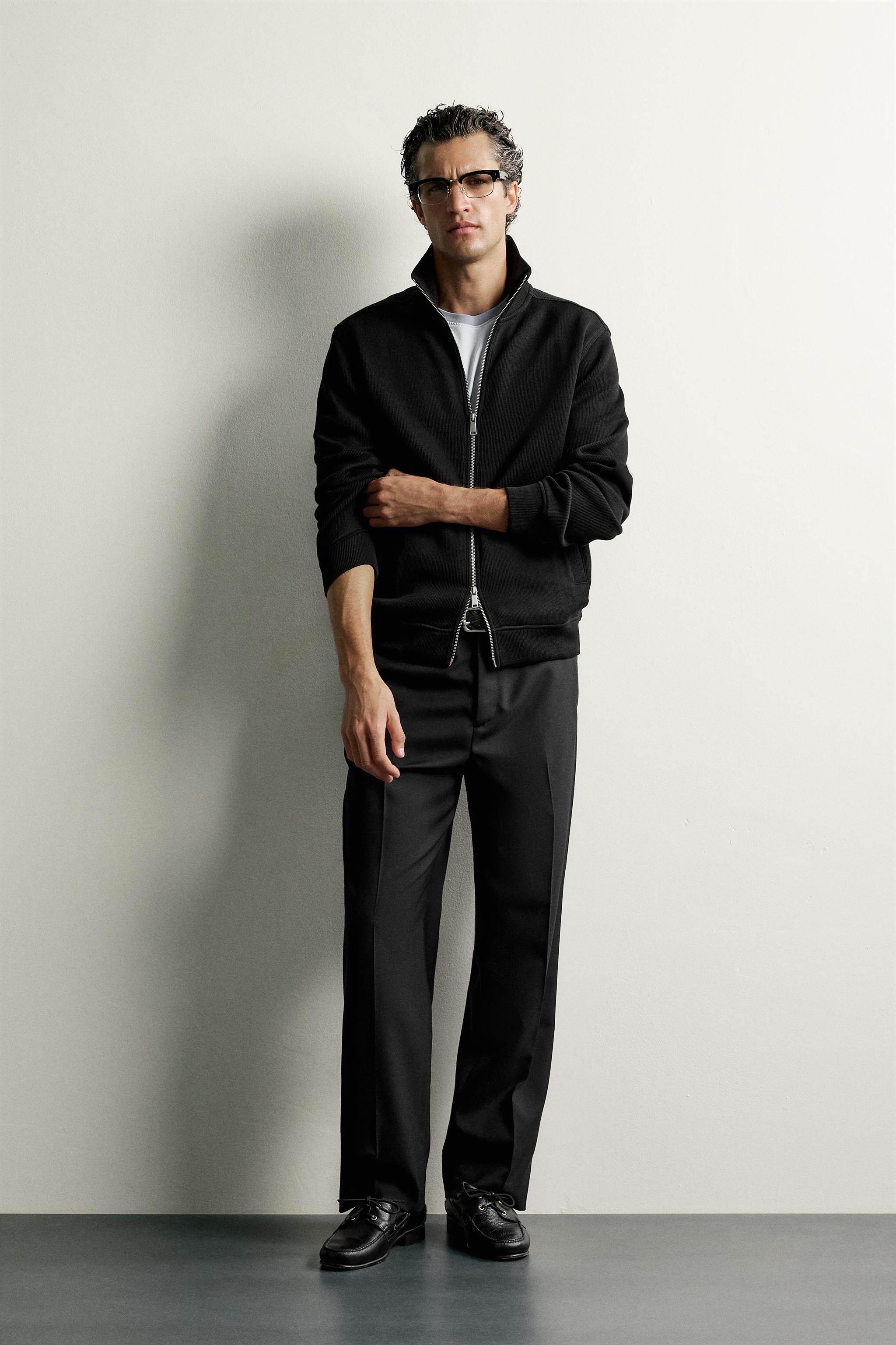 Zara %100 Yün Regular Fit Pantolon