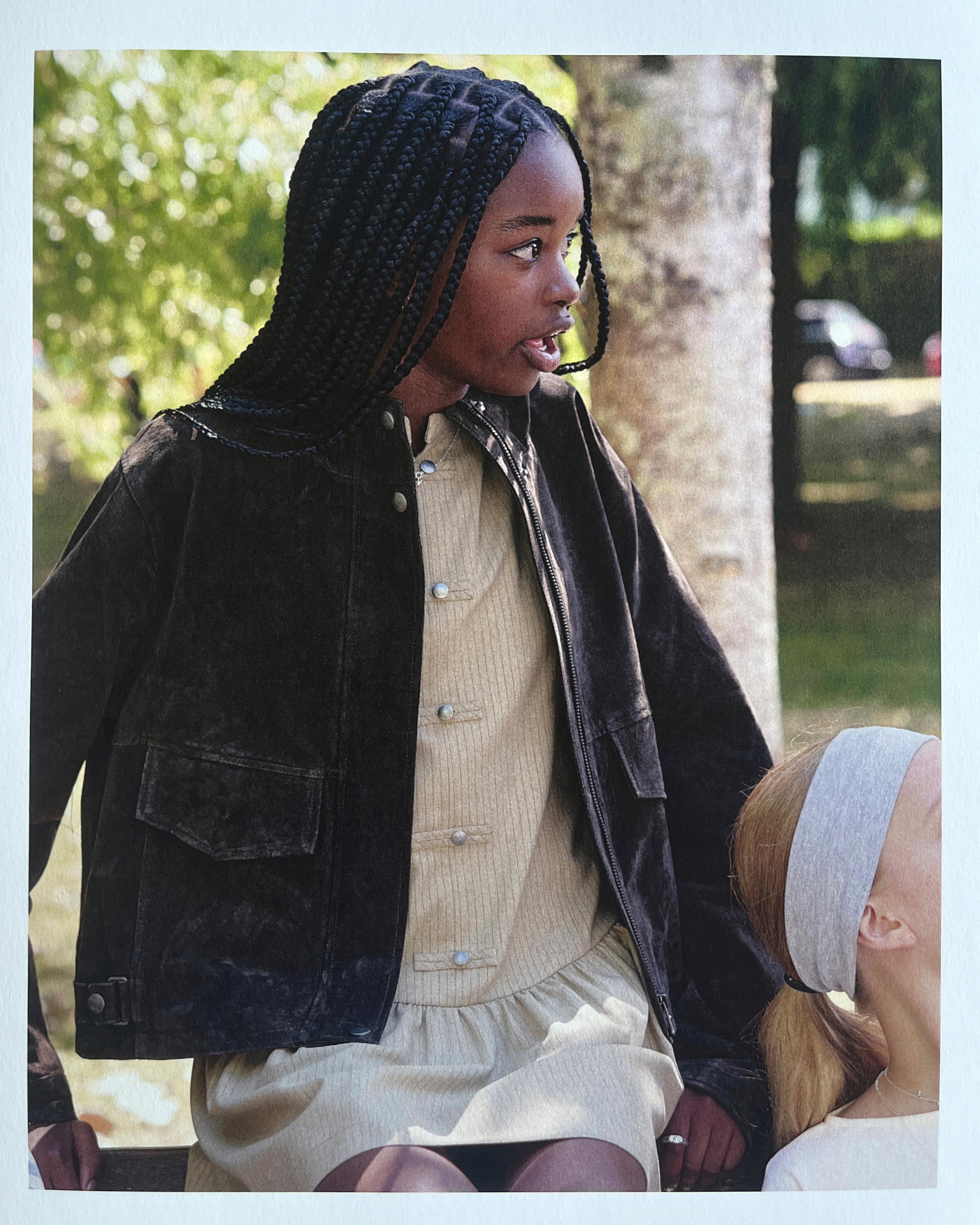 100% LEATHER JACKET WITH POCKETS — dark khaki