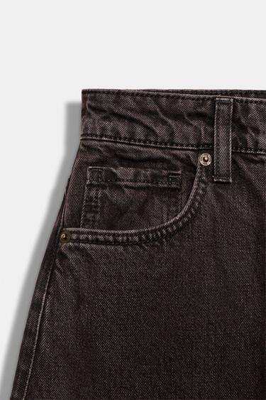 TRF BARREL HIGH-WAIST JEANS - Brown by Zara - Image 8