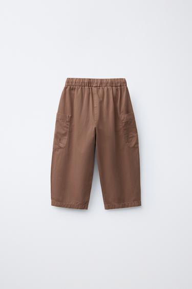 PUKAS SURF CARGO TROUSERS - Brown by Zara - Image 1