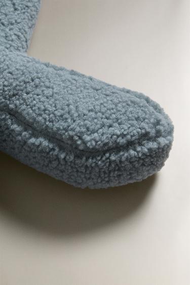 COUSSIN ENFANT LETTRE K - Bleu de Zara - Image 1
