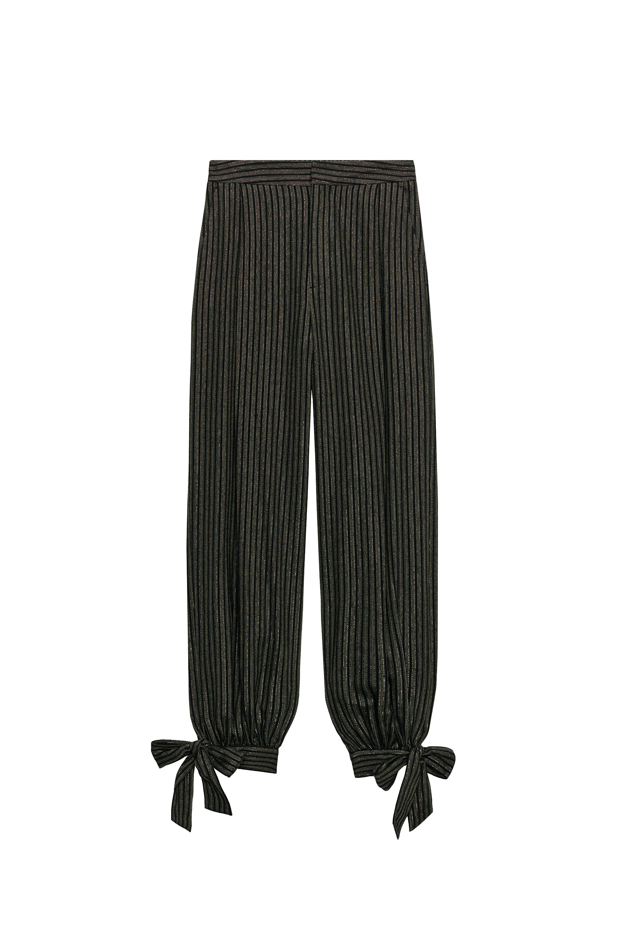 PANTALÓN BOMBACHO LAZOS HILO METALIZADO