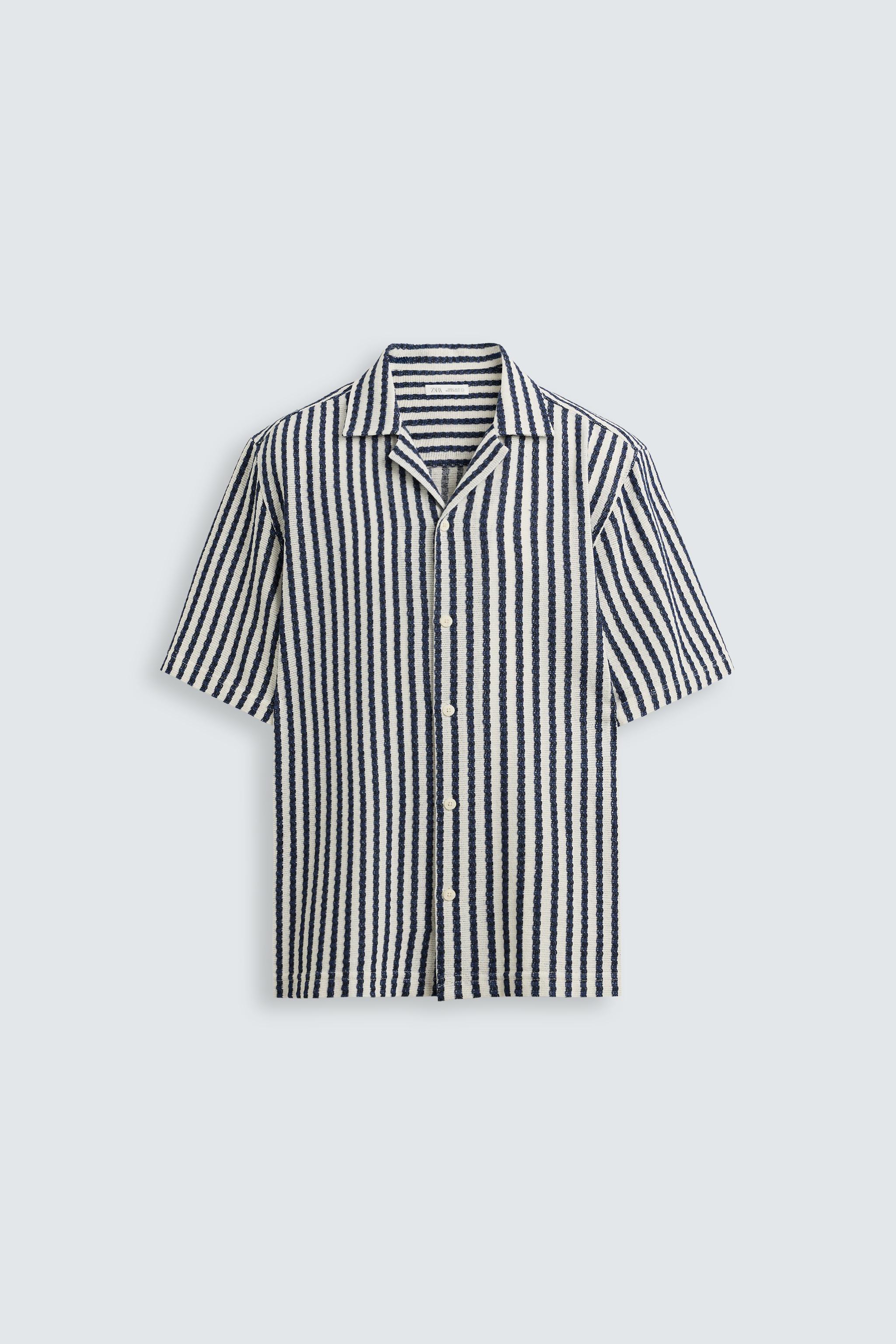 【完売品】ZARA　バーティカルキルト加工シャツジャケット　L-XL ○完売品○ZARA○ バーティカルキルト加工シャツジャケット○L